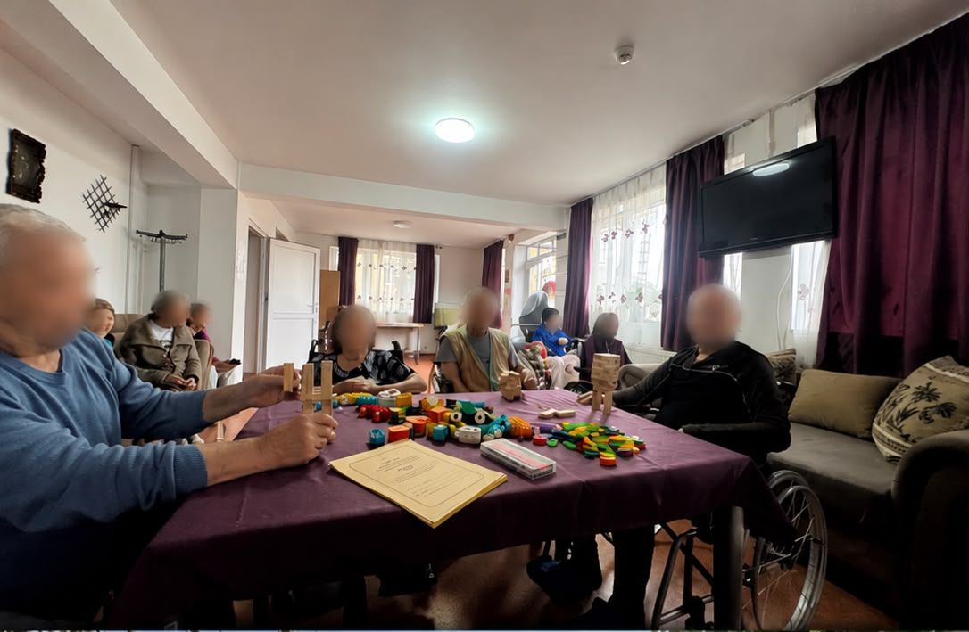 Activitate recreativă cu rezidenții
