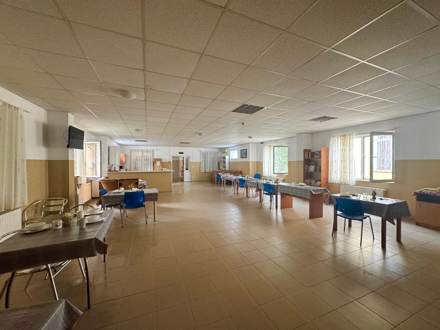 Căminul Periș - sala de mese